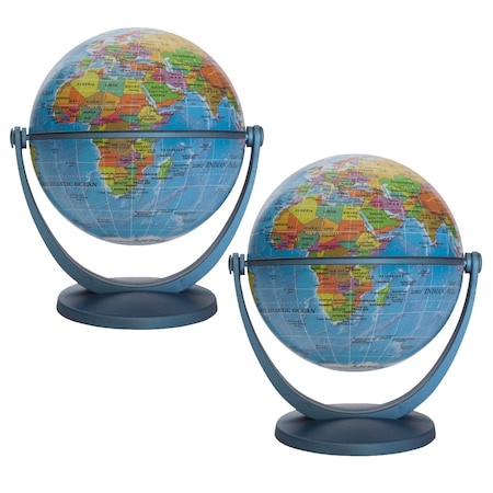 Waypoint Geographic 4in Blue Ocean GyroGlobe, PK2 WP50200